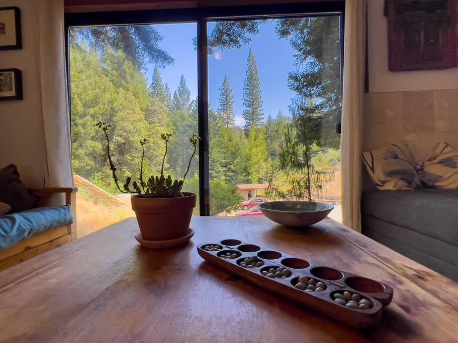 Little House In The Redwoods With A Hot Tub! Lejlighed Garberville Eksteriør billede